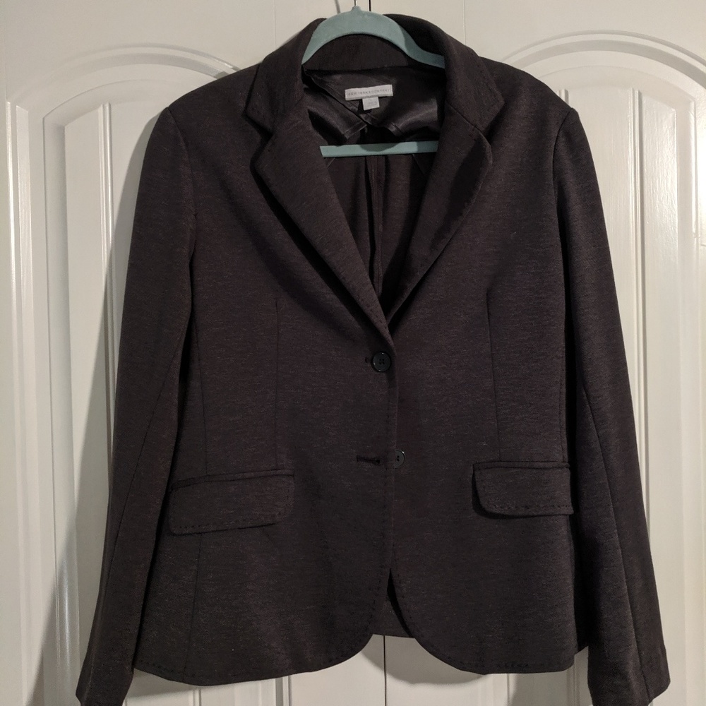 FIRE SALE Gray Cozy Comfortable Sweater Blazer